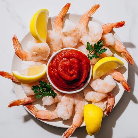 Chilled Shrimp with Sauce