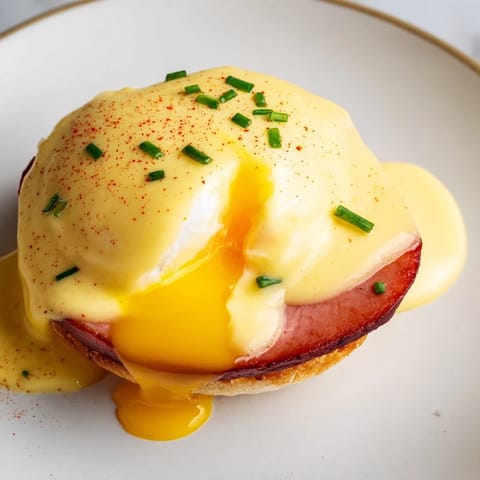 Eggs Benedict with hollandaise