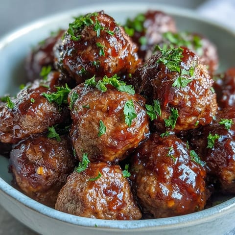 Sweet and Sour Crock Pot Meatballs