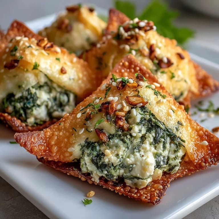Mediterranean Spinach and Feta Cheese Crisps arranged on a slate platter for elegant party appetizers.