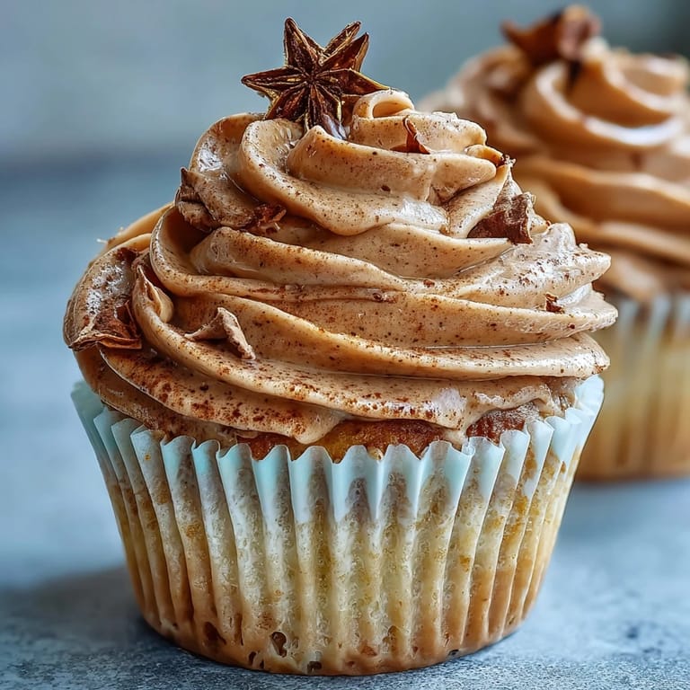 Tender vanilla cupcakes adorned with cinnamon-kissed terracotta buttercream, perfect for Taurus-themed celebrations.