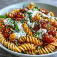 Caprese Pasta Burrata Basil